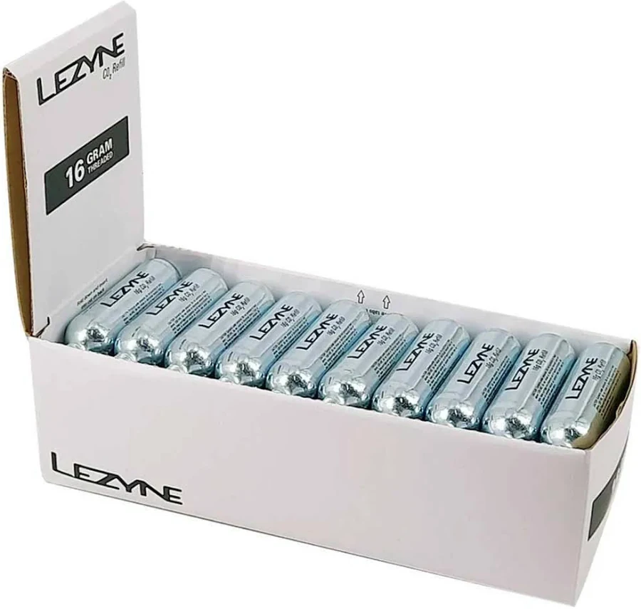 Cartouches CO2 Lezyne 16g – Lot de 30