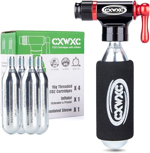 XWXC Kit Cartouches CO2 16g Filetées